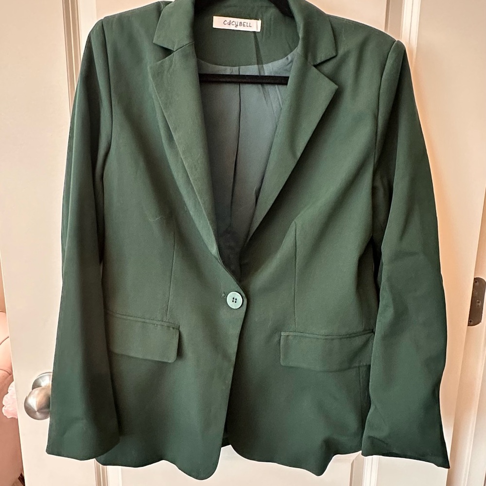 Women's Green Blazer